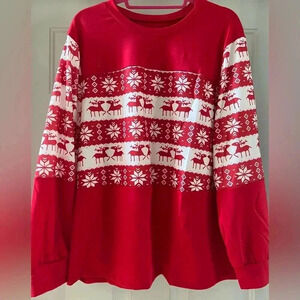 SHEIN Curve | ladies plus size reindeer holiday top. Size: 3XL